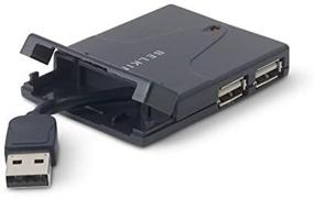 img 3 attached to 🔌 Enhanced Belkin Hi-Speed USB 2.0 Mini-Hub with 4 Ports - F5U215vMOB