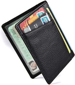 img 3 attached to 🔒 Advanced Front Pocket Wallet with Enhanced Blocking Technology