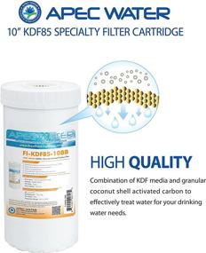 img 1 attached to 💧 Enhance Your Water Quality with APEC Replacement Hydrogen FI KDF85 10BB Filter