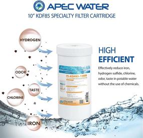 img 2 attached to 💧 Enhance Your Water Quality with APEC Replacement Hydrogen FI KDF85 10BB Filter