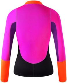 img 2 attached to Lemorecn Womens Neoprene Wetsuit 2094P12