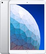 renewed apple ipad air (10.5-inch, wi-fi + cellular, 64gb) - silver (3rd gen, 2019) logo