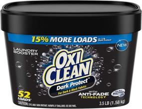 img 4 attached to 👕 Revive and Protect Your Dark Clothes with OxiClean Dark Protect Laundry Booster, 56 Ounce