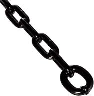 ⚓ greenfield-30033849 2116-b pvc coated anchor chain, black, 5/16" x 5'; heavy-duty, corrosion-resistant anchoring solution логотип