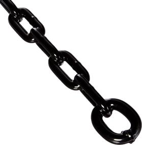 img 1 attached to ⚓ Greenfield-30033849 2116-B PVC Coated Anchor Chain, Black, 5/16" x 5'; Heavy-Duty, Corrosion-Resistant Anchoring Solution