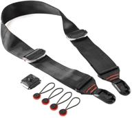 📷 peak design black slide camera strap sl-2: ultimate support and comfort for photographers logo