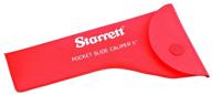 starrett 1025zz 5 vinyl pocket calipers logo