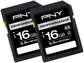 img 3 attached to 📷 PNY 16GB Performance Class 4 SD Карта 2-Pack (P-SDHC16G4X2-GE) - Оптимизируйте свой поиск!