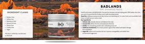 img 3 attached to 💇 R+Co Badlands Сухая паста для шампуня: объем и поглощение жира | 2.0 унции - эффективное освежение волос и средство для укладки