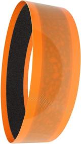 img 2 attached to 🐾 Premium Sandy Track for 12-inch Orange Silent Runner - Textured Nail Trimming Wheel Track for Optimal Pet Exercise