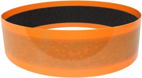 img 4 attached to 🐾 Premium Sandy Track for 12-inch Orange Silent Runner - Textured Nail Trimming Wheel Track for Optimal Pet Exercise