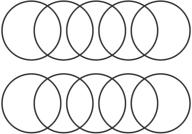 uxcell rings nitrile 125 2mm diameter logo