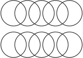 img 3 attached to Uxcell Rings Nitrile 125 Диаметр 2 мм