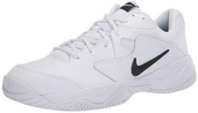 img 1 attached to NIKE Men's Athletic Shoes: Court Style in Classic White and Black