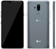 📱 восстановленный смартфон lg g7 thinq 6,1 дюйма lm-g710tm tmobile 64 гб на android - платиново-серый логотип