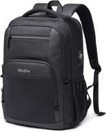 🎒 widfre business backpack: secure anti-theft charging solution logo