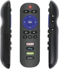 img 4 attached to Enhanced Remote Control for TCL Roku TVs: 43S425, 49S425, 50S425, 55S425, 65S425, 75S425, 32S321, 32S301, 32S327, 65S421, 55S421, 50S421, 43S423, 50S423, 55S423, 65S423, 43S403, 32S325 - RC280 RC282 with Dedicated Netflix Keys