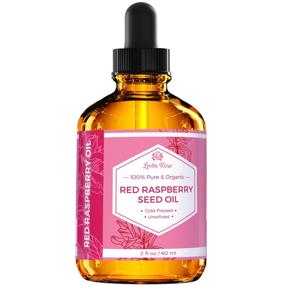 img 3 attached to Leven Rose's 100% Natural Red Raspberry Seed Oil - Ideal for Face, Hands, Scars, Breakouts | 2 oz