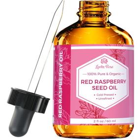 img 4 attached to Leven Rose's 100% Natural Red Raspberry Seed Oil - Ideal for Face, Hands, Scars, Breakouts | 2 oz