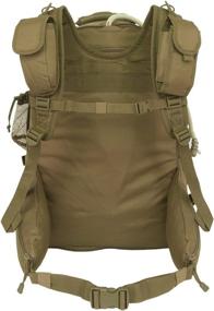 img 1 attached to 🎒 Code Alpha TAC PAC Expandable 3-Day Backpack with Hydrapak 3L Hydration System, Coyote Brown, One Size by Mercury Tactical Gear