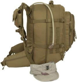 img 3 attached to 🎒 Code Alpha TAC PAC Expandable 3-Day Backpack with Hydrapak 3L Hydration System, Coyote Brown, One Size by Mercury Tactical Gear