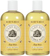 burts bees baby bubble bath logo