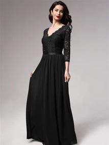 img 3 attached to Vintage Evening Bridesmaid Dresses for Women from MISSMAY: Exceptional Women's Clothing Collection