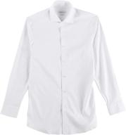 👔 enhanced comfort collar men's clothing and shirts by perry ellis – non-iron logo