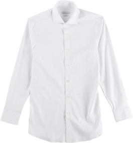 img 2 attached to 👔 Enhanced Comfort Collar Men's Clothing and Shirts by Perry Ellis – Non-Iron