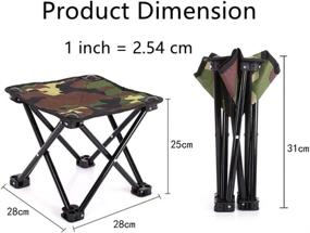 img 3 attached to Toasis Small Folding Camp Stool