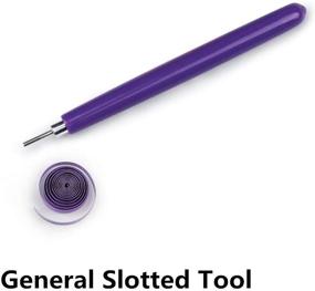 img 3 attached to YURROAD 6-Piece Multifunctional Slotted Quilling Tools Kit