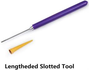 img 2 attached to YURROAD 6-Piece Multifunctional Slotted Quilling Tools Kit