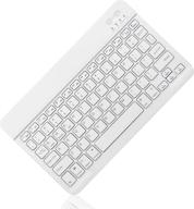 📱 samsung galaxy tab a 10.1/8.4/8.0 inch tablet keyboard | wireless bluetooth keyboard, white logo