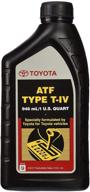 🚗 6 quarts of genuine toyota lexus type-4 atf - oem type t-iv automatic transmission fluid logo