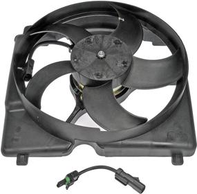 img 2 attached to 🔥 Dorman Engine Cooling Fan Assembly for Jeep Models - 620-001, Black