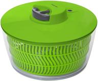 progressive prep solutions 4 quart green salad spinner with pull cord - optimal for seo logo