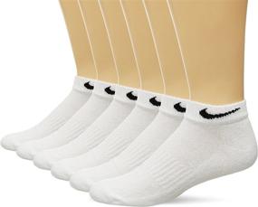 img 1 attached to 🧦 NIKE Performance Cushion Low Rise Socks with Band (6 Pairs): Superior Comfort for Active Lifestyles