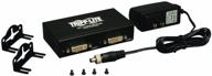 🔌 tripp lite dvi splitter with audio and signal booster - 2 ports, single link 1920x1200 at 60hz/1080p (dvi female to 2xfemale) b116-002a logo