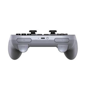 img 1 attached to 🎮 8BitDo Pro 2 Gray Edition: Bluetooth Controller for Nintendo Switch/Switch OLED, PC, macOS, Android, Steam & Raspberry Pi