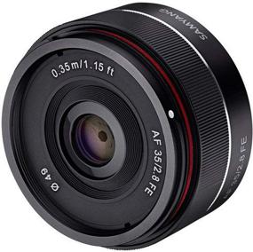 img 4 attached to Samyang SYIO35AF-E 35mm f/2.8 Ultra Compact Wide Angle Lens for 📷 Sony E Mount Full Frame, Black: Optimal Solution for Stunning Wide Angle Photography