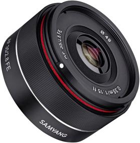 img 2 attached to Samyang SYIO35AF-E 35mm f/2.8 Ultra Compact Wide Angle Lens for 📷 Sony E Mount Full Frame, Black: Optimal Solution for Stunning Wide Angle Photography