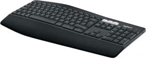 img 1 attached to 💻 Renewed Logitech K850 Wireless Bluetooth Keyboard for PC, Mac, Chrome with Unifying Receiver