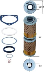 img 3 attached to Оригинальный фильтр MAHLE Original OX 36D