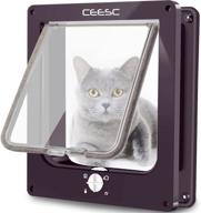 ceesc cat doors magnetic door logo