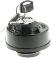 black stant regular fuel cap with locking mechanism logo