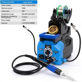 img 1 attached to 🔥 The Alligator Adjustable Soldering Station: Precise Temperature Control from 392ºF to 896ºF