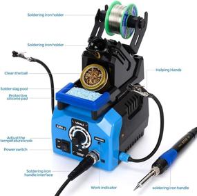 img 3 attached to 🔥 The Alligator Adjustable Soldering Station: Precise Temperature Control from 392ºF to 896ºF