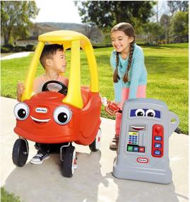 img 1 attached to 🚉 Little Tikes Cozy Pumper-Grey, Multicolor: A Convenient and Colorful Fuel Station - 14inx15inx17-1/2in