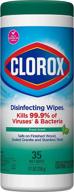 🧼 clorox disinfecting wipes, fresh scent, 35-ct: powerful germ-killing solution for your household logo
