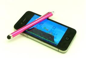 img 3 attached to 🖊️ Cybertech Pink Capacitive Stylus for Apple iPad, iPad 2, iPhone, iPod, Motorola Xoom, Samsung Galaxy, BlackBerry Playbook